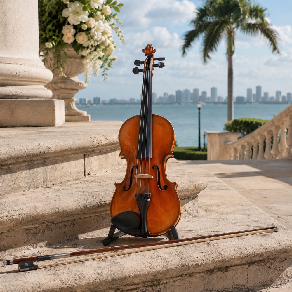 Live violin for weddings and events